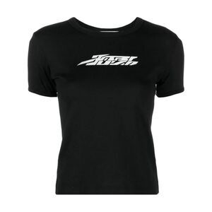 AMBUSH Logo T-Shirt Women BLACK T-Shirts & Tops